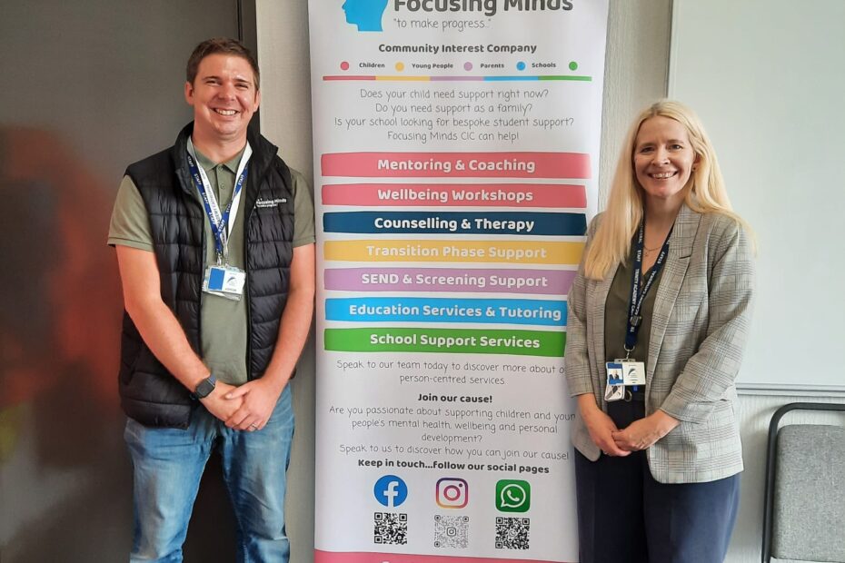 Focusing Minds providing mental health and wellbeing support at Trinity Academy Cathedral in Wakefield